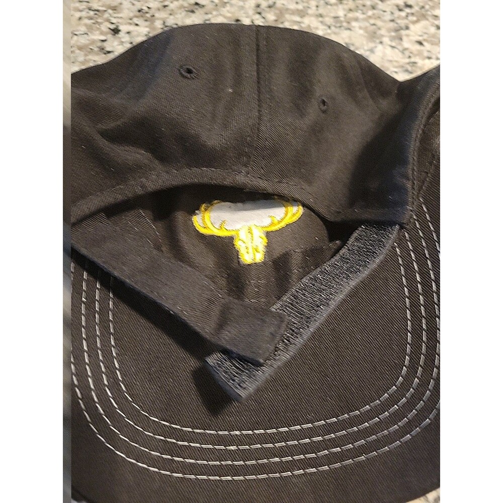 Bushnell Trophy‎ XLT Hat Black Adjustable Hook & Loop Back Cap - Picture 3 of 4